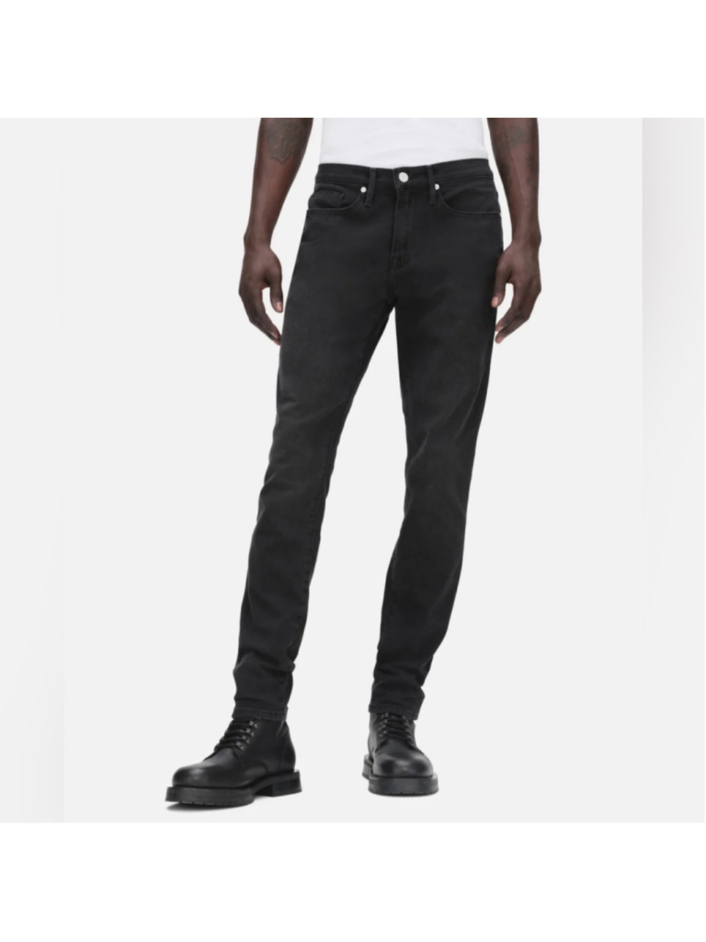 FRAME MEN'S L'Homme Skinny Jeans Fade To Grey Sz 28 (29 x 32.5) EUC